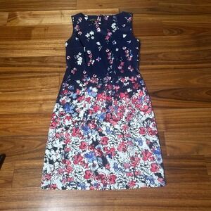 ALYX Dress Size 6 Floral Print Sleeveless‎ Sheath Career Party